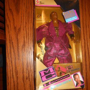 Vintage NIB 1991 Mattel MC Hammer Doll 12"